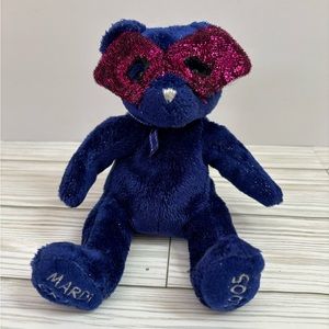 TY Mardi Gras beanie baby